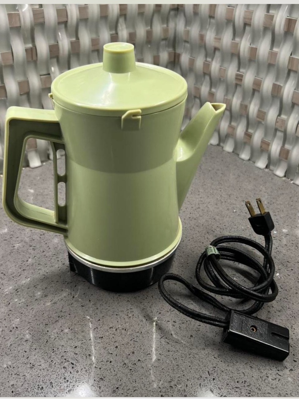 Vintage Cornwall automatic Percolator 4 cup coffee or tea